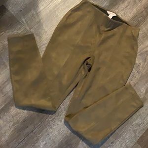 Women’s X SM faux suede brown casual pant